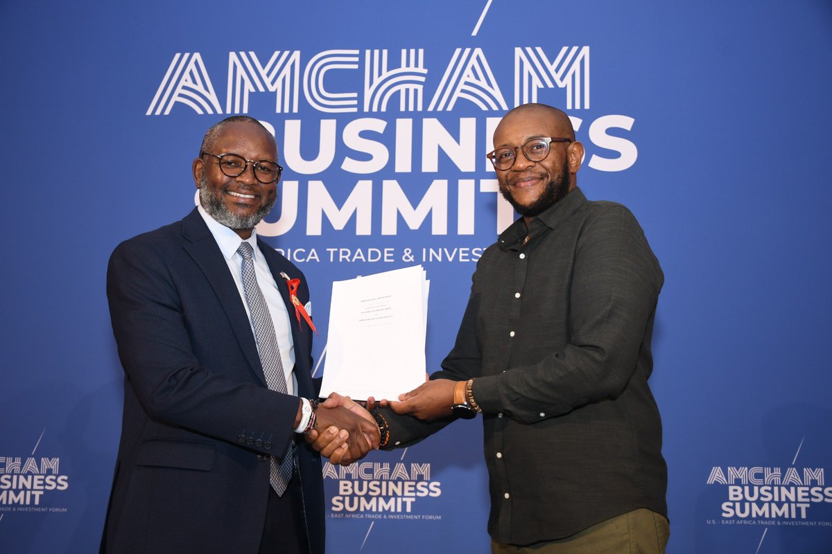 *****BREAKING NEWS***** Dr Anthony Githinji, Founder and Managing Director, Semiconductors Technologies Limited, and Maruza Chikwanha (Zim), Founder and Managing Director, Ivhu Africa Limited, sign an MoU to commit USD 400 million (KES. 54 billion) for the construction of…