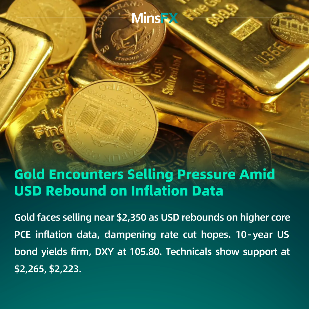 Gold Encounters Selling Pressure Amid USD Rebound on Inflation Data

#preciousmetal #investment #trade