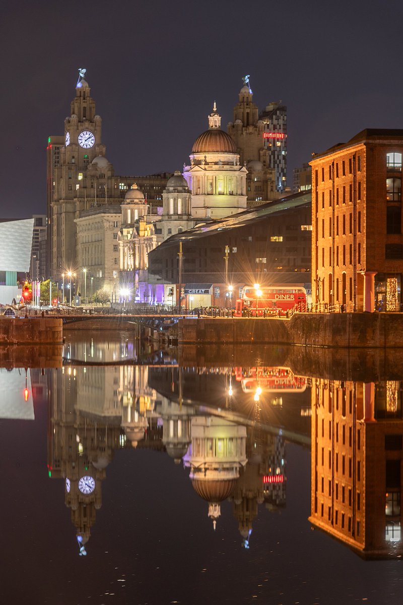 Good morning. Royal Albert Dock in the early hours.