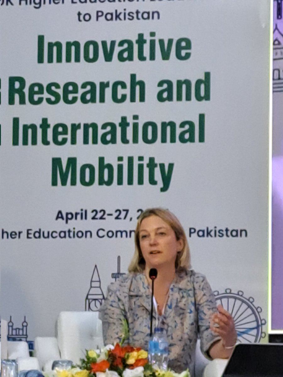 Facilitating partnerships between 🇵🇰 and 🇬🇧. Maddalaine Ansell @Maddalaine our global Director Education had a fully packed yet productive week in Pakistan earlier this week. To an inclusive, equitable and sustainable world 🌎.