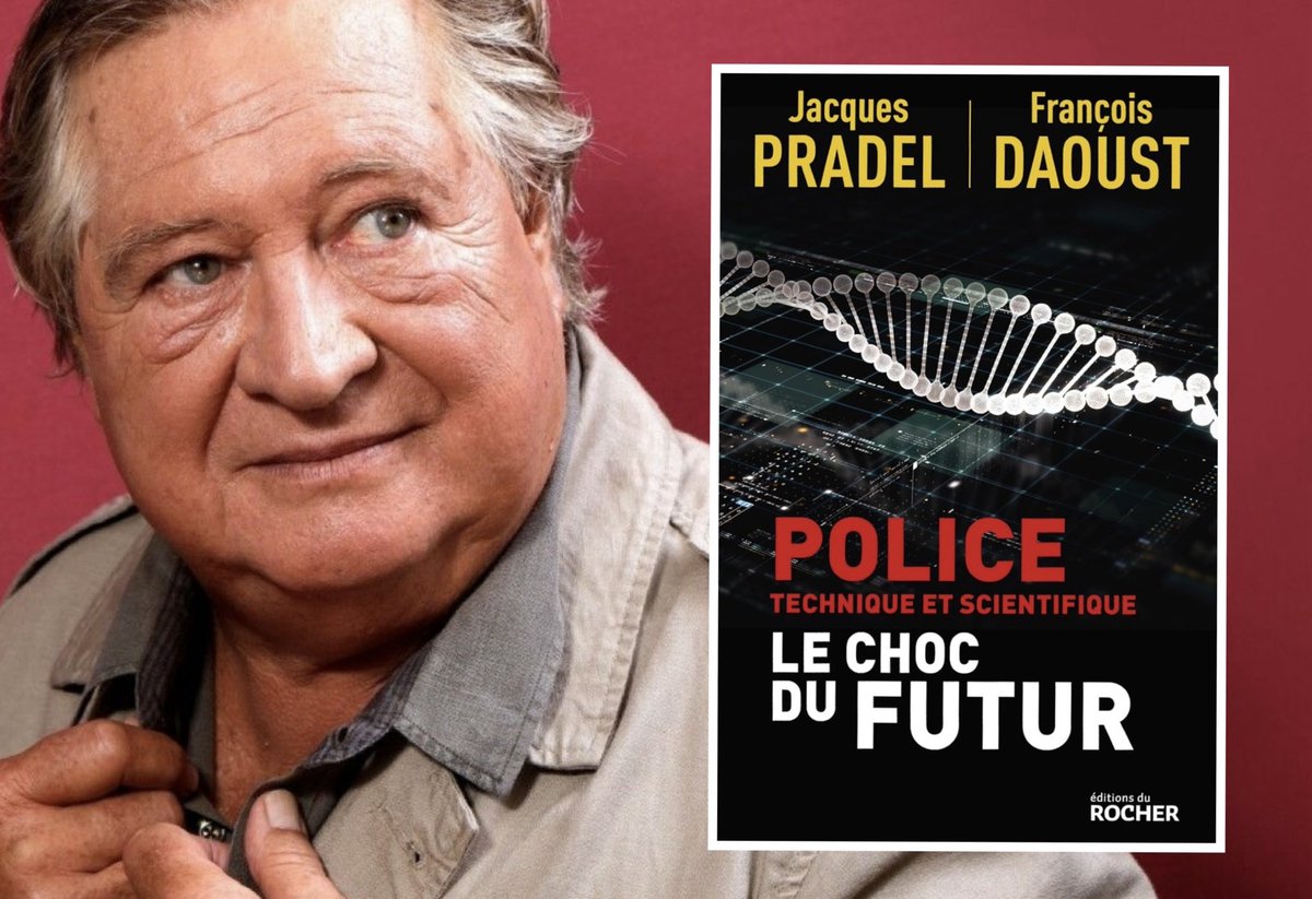 La course des progrès scientifiques contre les criminels #JacquesPradel est mon invité aujourd’hui sur @tv5monde pour son livre fascinant sur la police scientifique, le crime parfait sera-t-il bientôt impossible ? ⁦@EdduRocher1⁩