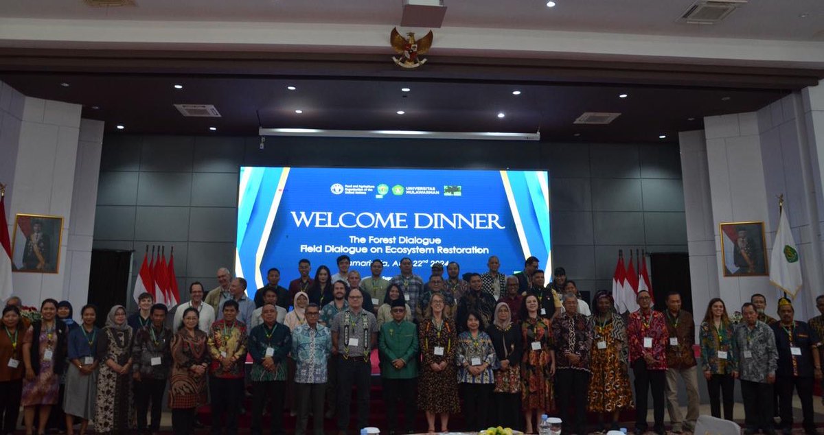 Engage, Explore, Change! 🌳 At Samarinda's the @forestsdialogue 2024, we're forging pathways for impactful ecosystem restoration in 🇮🇩, promoting #BetterEnvironment. We’re grateful to all of the participants, let’s collaborate to shape actionable strategies on the ground!