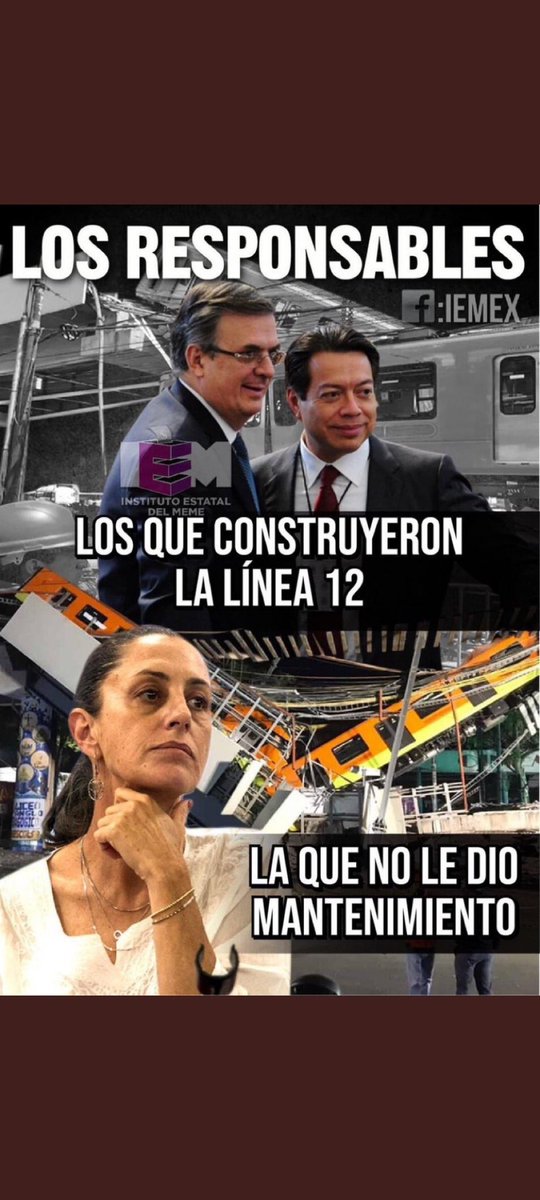 #Linea12NoSeOlvida 
Ni tampoco #ColegioRebsamen19S 
#NiUnVotoAMorenaYMC2024 
#NarcoCandidataClaudia43 
#MetroCDMX