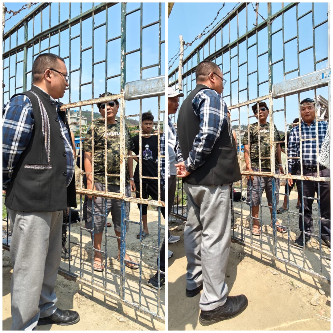 I visited Indo-Myanmar border trade centre at Zokhawthar,Mizoram on 24 th April,2024 Wednesday which had closed recently.I felt deepest thanks to Govt of India because the border gate has started openning as usual manner after few hours of My visit Zokhawthar.