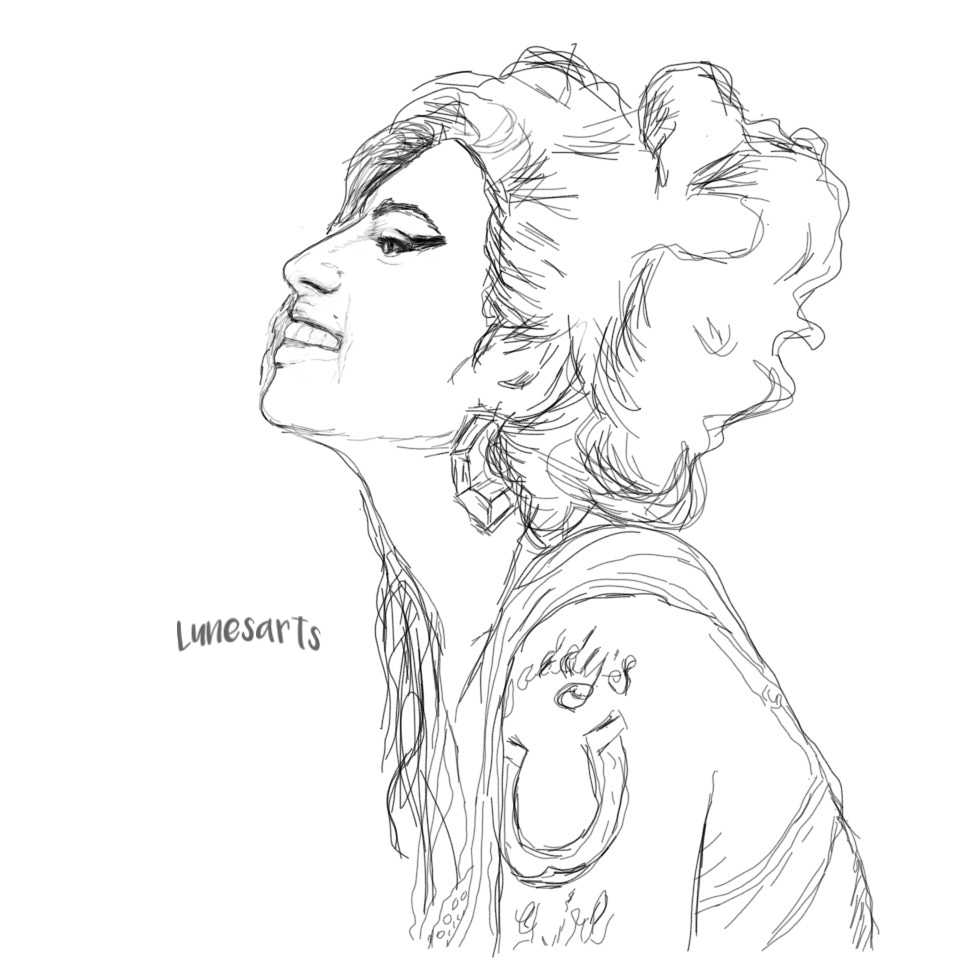 Amy Winehouse.
#lunesarts #amywinehouse