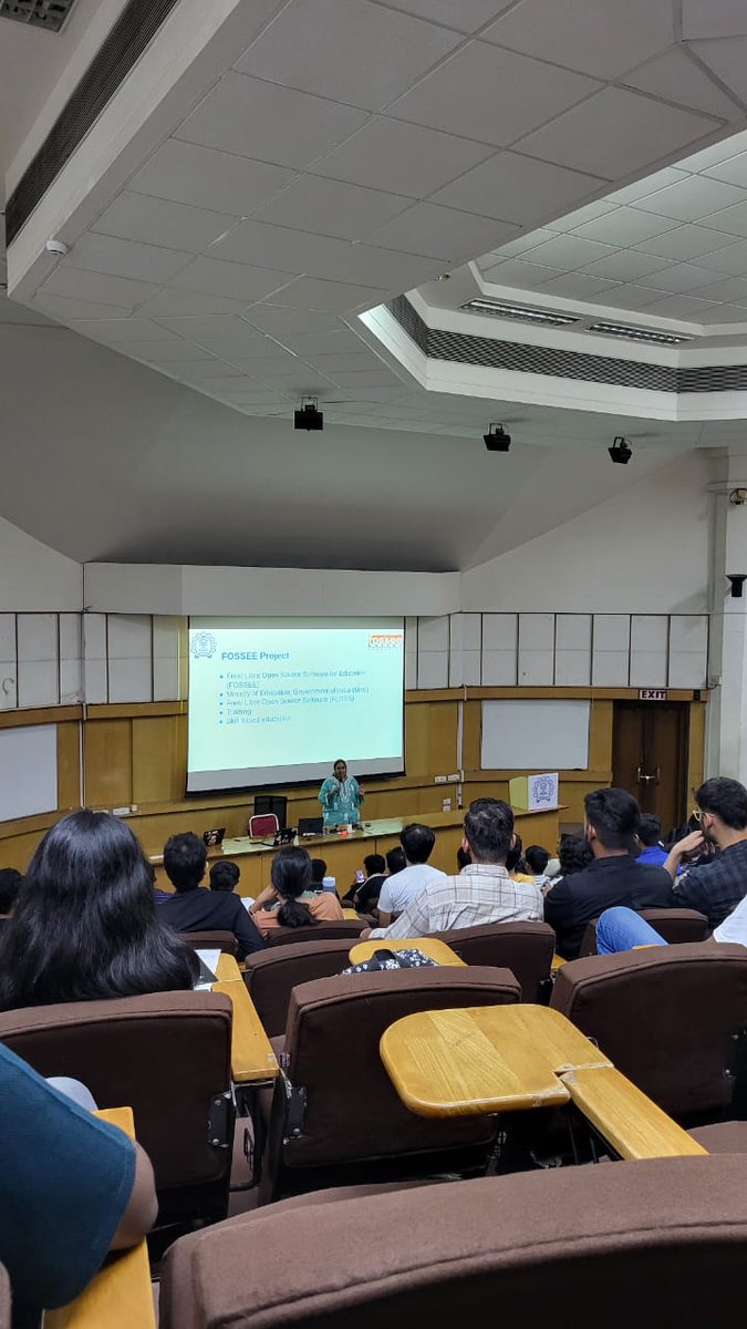 Live at Foss Mumbai 2.0 at IIT Bombay!💻

Looking forward to learning and connecting with other FOSS enthusiasts! Is anyone else here today? Let's meet up! #fossMumbai #fossIndia #techieLife