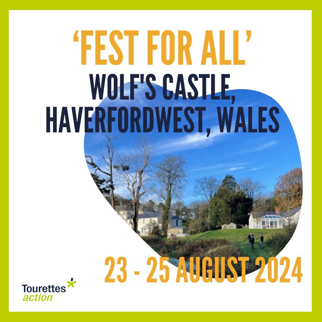 We have 15 places left for our Fest For All in August! This event is for anyone living with Tourette Syndrome,  to attend with their family.

Apply here! 
buff.ly/4aWbIEk 

#Tourettes #TouretteSyndrome #Wales #TourettesWales