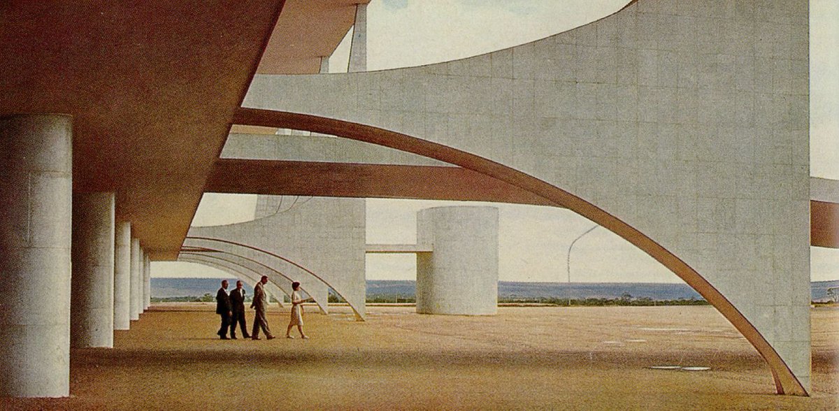 Brasília. Architecture and design by Oscar Niemeyer.