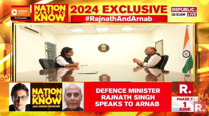 #RajnathAndArnab | PoK belonged to India, it will always remain with India, the way development is going in Kashmir, it is remarkable, the people of PoK will themselves understand that they will stand with development: Defence Minister Rajnath Singh (@rajnathsingh) now #LIVE on…