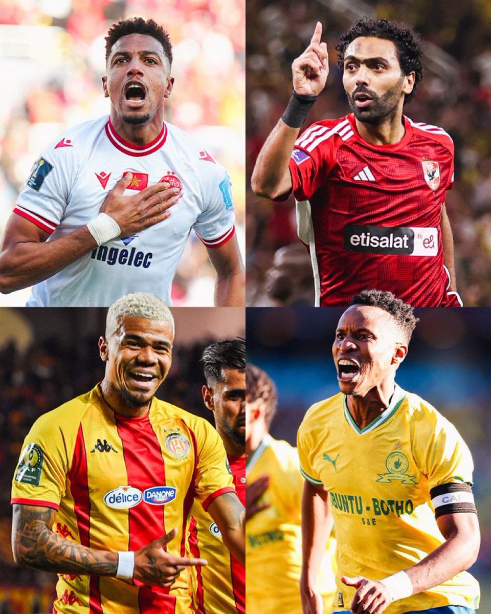 L’ Afrique bien représentée au Mundial des Clubes. 🇲🇦 @WACofficiel 🇪🇬 @AlAhly 🇹🇳 @ESTuniscom 🇿🇦 @Masandawana