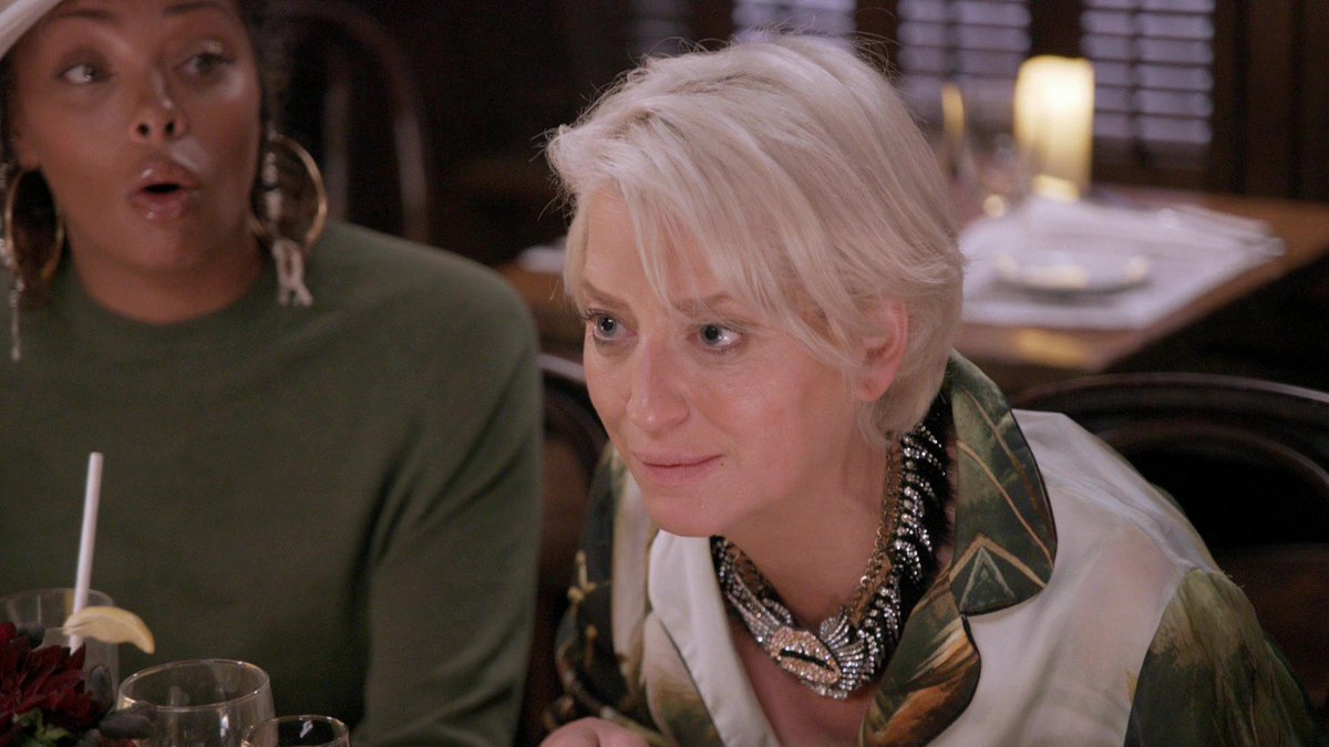 Dorinda at the round table: “How about if you died in the morning?” #RHONY #TheTraitors