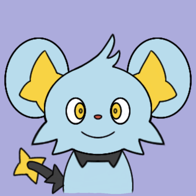 I've been playin a bit of PMD recently, and because of that my love for Shinx has skyrocketed.
So have a lil doodle 💙💙
