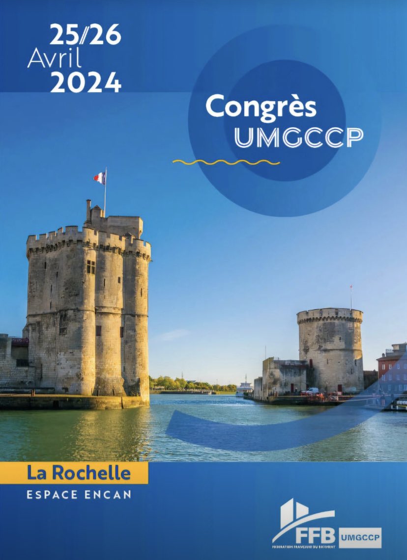 Encore un excellent Congrès de l’ #UMGCCP #Plombier #Chauffagiste #Couvreur #GénieClimatique à LA ROCHELLE (17) du Pdt @housset_pascal et de son équipe ! L’innovation et l’IA thèmes débattus pendant ces 3 jours.