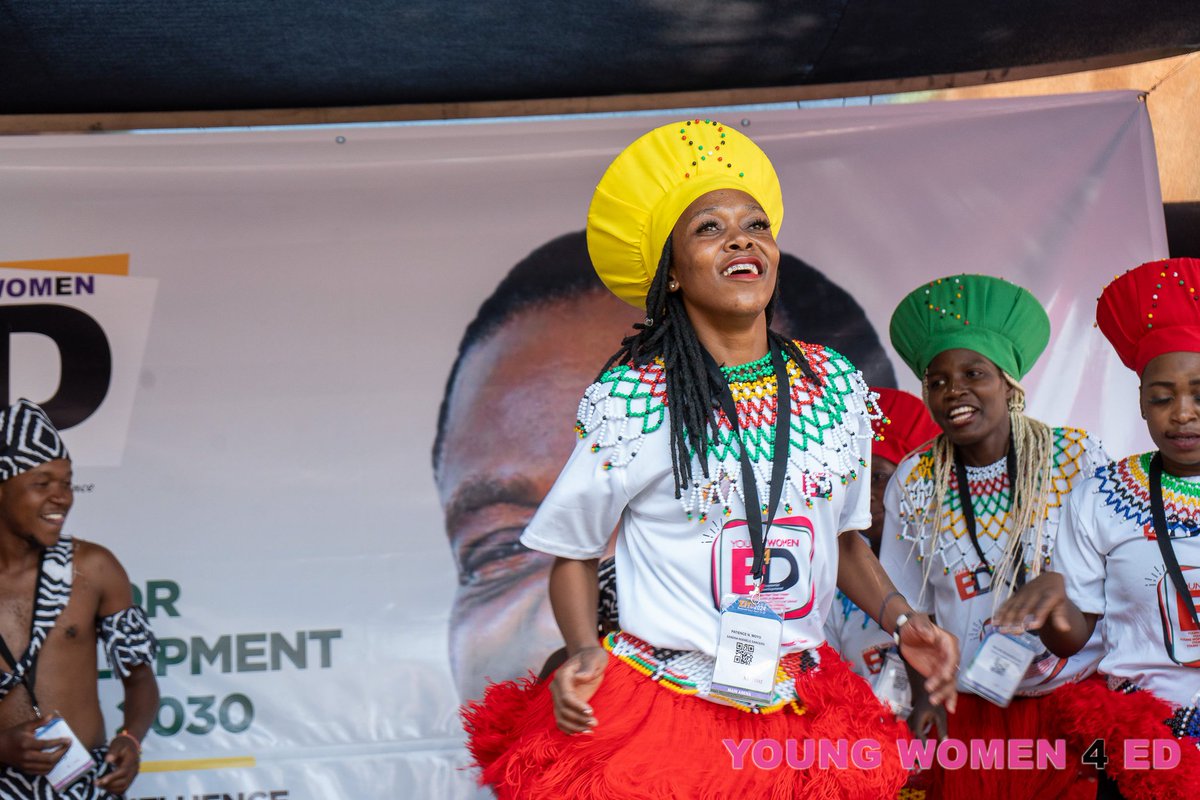 YW4ED stand was yesterday a centre of entertainment and funny at ZITF #AllYoungWomen4ED #ED Mudhara kubva kudhara #CelebratED #Vision2030.