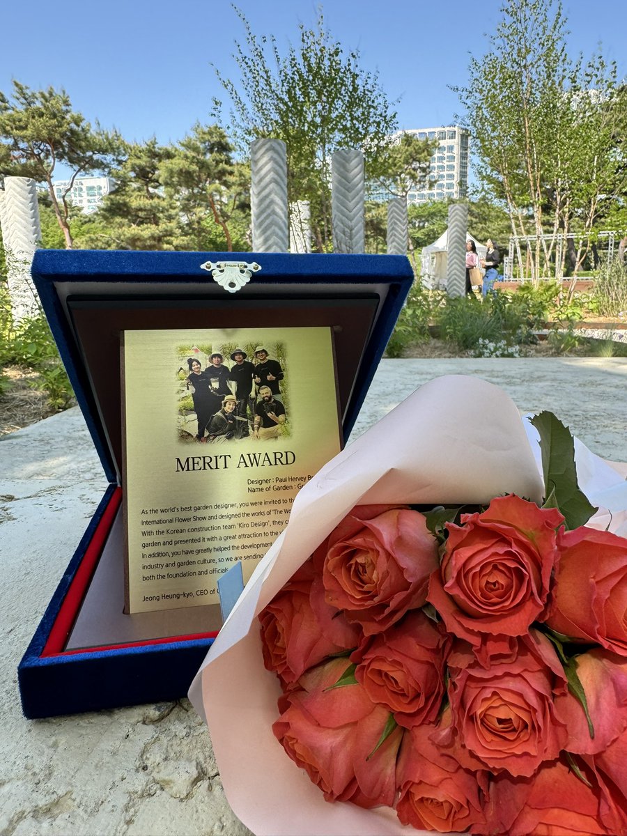 Highest Award from the Goyang International Flower Festival with a special mention for the development of horticulture in Korea