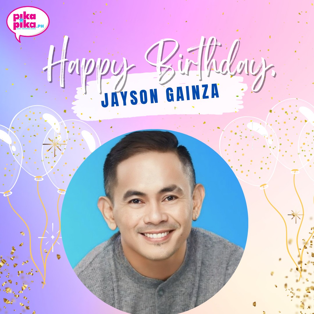 Happy birthday, Jayzon Gainza! May your special day be filled with love and cheers. 🥳🎂 #JayzonGainza #PikArtistDay