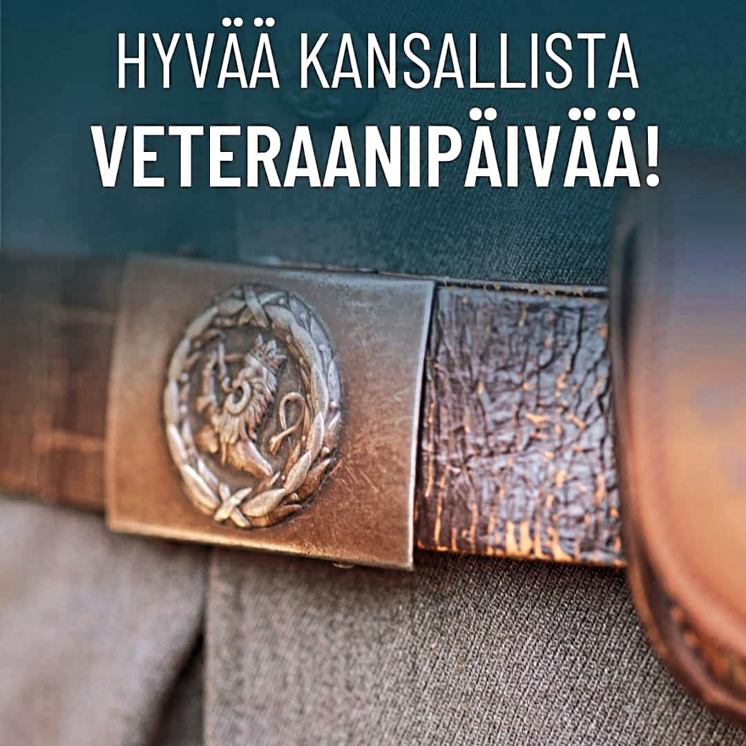 Tänään muistamme isänmaan ystäviä - sotiemme veteraaneja 🇫🇮