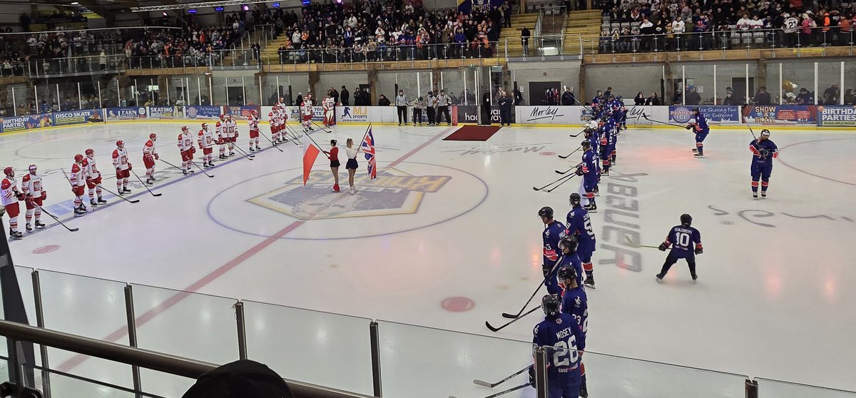 Good win last night! 3-1 #GreatBritain vs #Poland #ukicehockey #icehockey