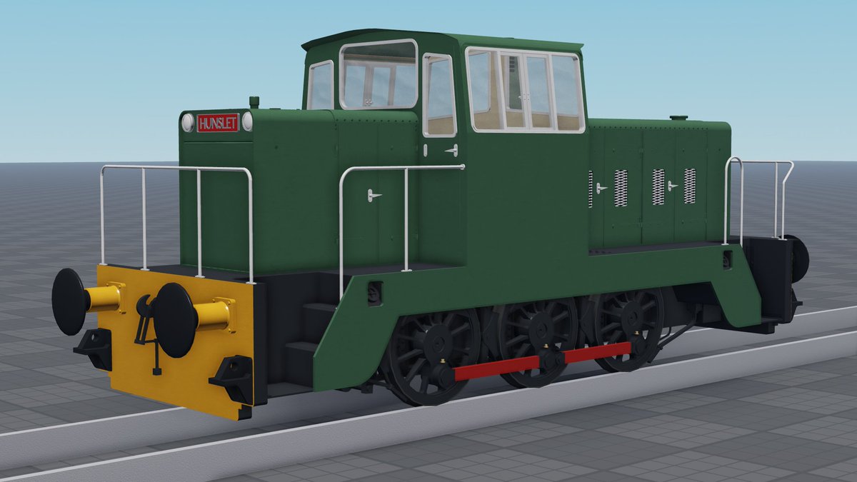two fellas i dont think i ever shared before, the Hunslet 0-4-0DH and 0-6-0DH

#Roblox #RobloxDev