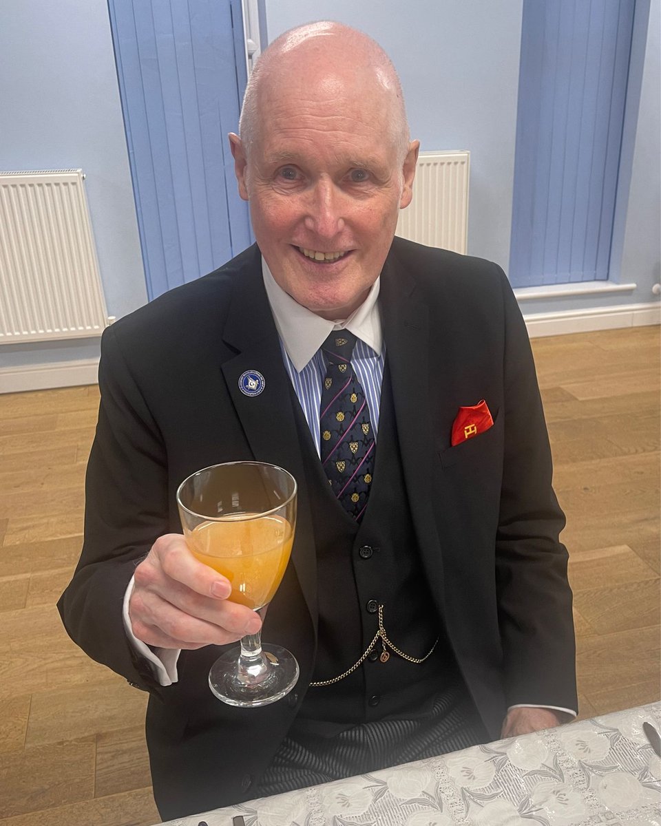 Every mason in Shropshire is pleased to see Dave installed as our 3rd Provincial Grand Principal later today. Congratulations and we all hope you have good health to enjoy your year #Freemasons #Freemasonry