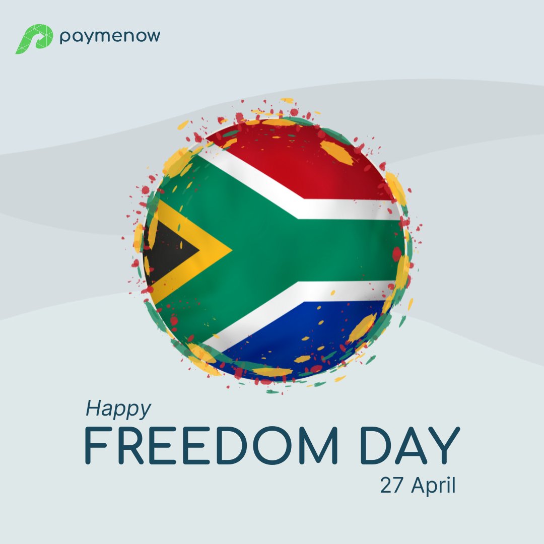 Happy Freedom Day Mzansi!🇿🇦

#FreedomDay #FinancialFreedom #EarnedWageAccess #FinancialEmpowerment