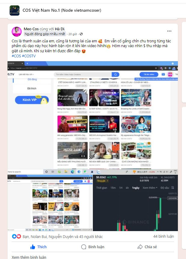 meomin37's tweet photo. Hai loại coin sẽ có giá tăng trưởng mạnh trong thời gian tới :
1 là các coin bạn vừa bán🤣
2 là các coin bạn định mua 🤣
đùa chứ #COS giai đoạn này dù lên mạnh hay xuống mạnh, em vẫn bật MODE tâm bất biến giữa dòng đời vạn biến, ngồi yên không động đậy! https://t.co/udsfwre65J