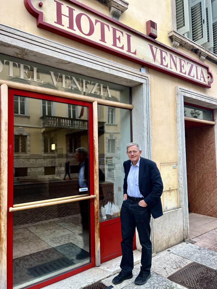 Cheap and cheerful. No, not me: the excellent Hotel Venezia in Trento, far northern Italy. Do you have a recommendation of a two-star (approx) family-run hotel in Europe or beyond?