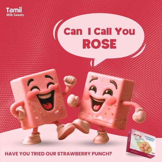 Can I call you rose? - Strawberry Punch Sweet
#tamilmilkproducts #MilkSweets #TraditionalTastes #SweetIndulgence #TraditionalSweets #Desserts #SweetTreats #Desserts #FruitFlavors #RefreshingDrinks #SummerIndulgence #DeliciousSips #PartyPunch #HomemadeDelights #YummyInMyTummy