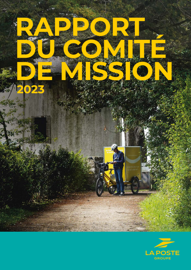 #EngagéePourVous | Le rapport du Comité de mission de #LaPoste souligne les avancées de l’entreprise en matière de #RSE : ↘️ de 82k tonnes de CO2, soutien numérique à 650k personnes, aide sociale à 248.5k individus, etc. Plus d'infos : 👉lapostegroupe.com/fr/actualite/l…