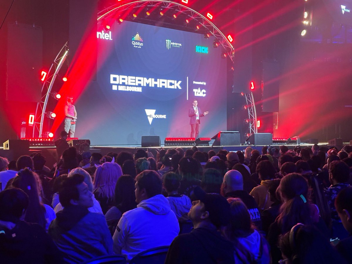 Melbourne is again the centre of esports and gaming world! We’re proud to host @DreamHack at Melbourne Park - check it out over the weekend. This event embraces so much of who we are as Victorians - creative, imaginative and adventurous.