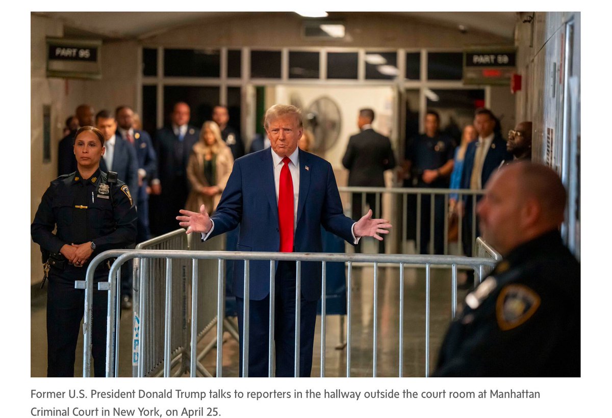 It brings me comfort and joy to see Donald Trump “behind bars.” His having packed the Supreme Court with his debt-owing sycophants assures that this image is about as close as we may ever get .