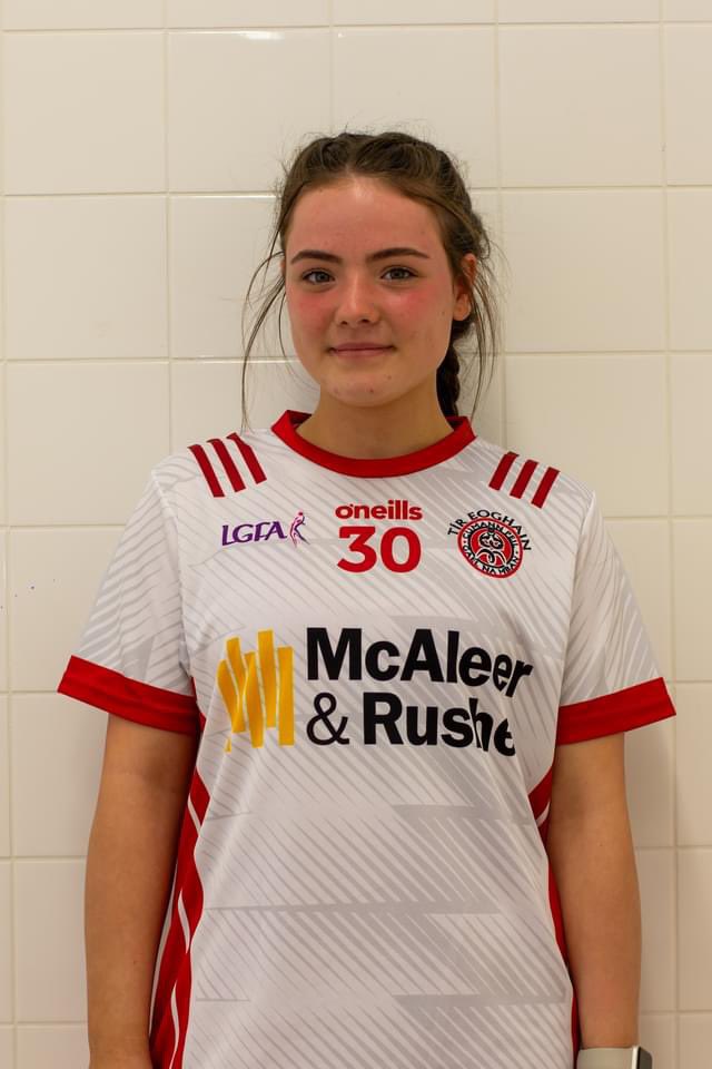 Good luck to Grace McCusker and Tyrone minor girls who play Monaghan in the Ulster Championship Gold final this afternoon. The game takes place in Silverbridge and begins at 1pm. 🎟️ Tickets are available at: tinyurl.com/3ch74dy7 #gaa