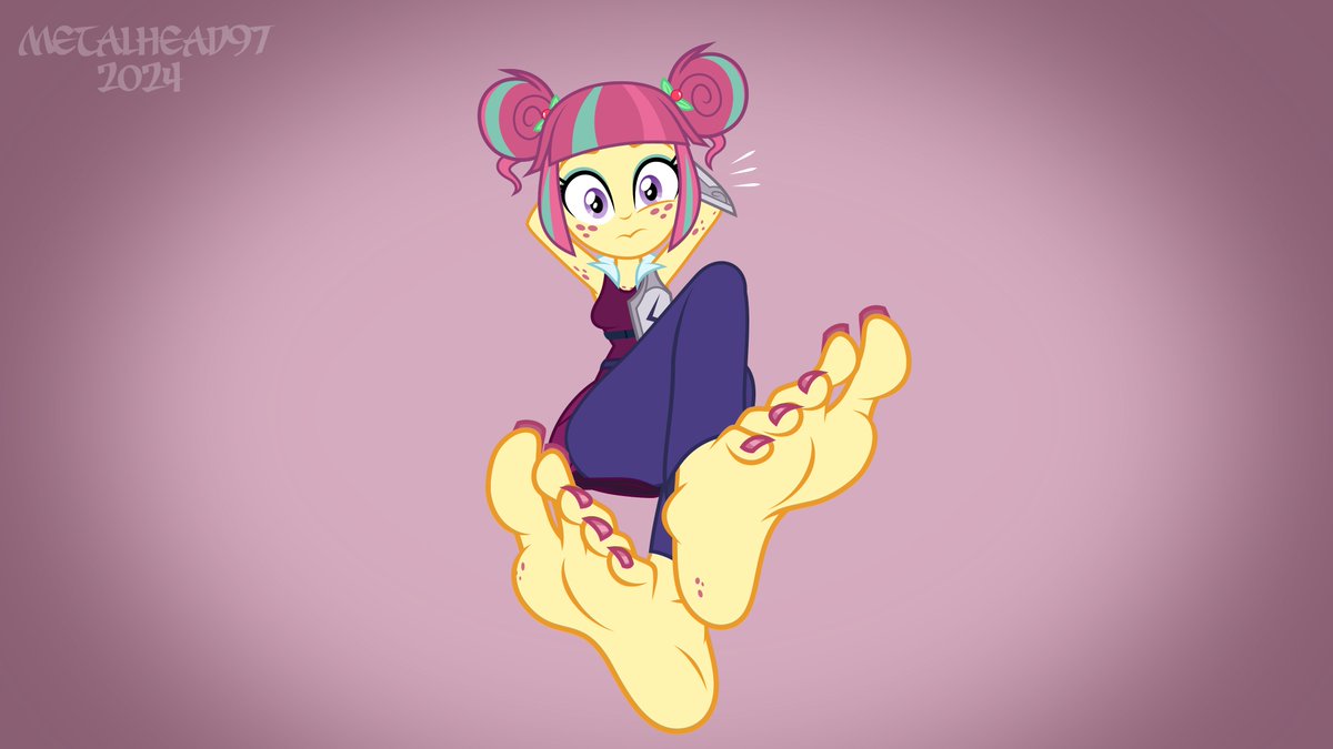 🍬Equestria Girls Sour Sweet Barefoot Commissioned by TRUx23 Commissions are open (very limited slots weekly) #Soursweet #EquestriaGirls #friendshipGames #mylittlepony #commissionsopen #Commission #MLP #mlpfanart #mlpfim #nsfw_twt #nsfwtw #art #digitalartwork #Feet #footfetish