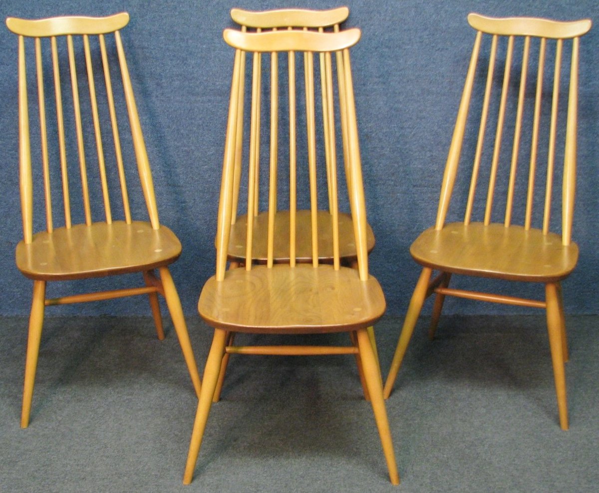 Available to buy now for £575, this lovely Set Of 4 Ercol Windsor Goldsmith Kitchen Chairs / Dining Chairs, Model 369 In Light Finish.

ebay.co.uk/itm/3352769495…

#SetOfErcolWindsorGoldsmithChairs #ErcolChairs #SetOfErcolWindsorChairs #Ercol #ErcolWindsor #ErcolGoldsmithChairs