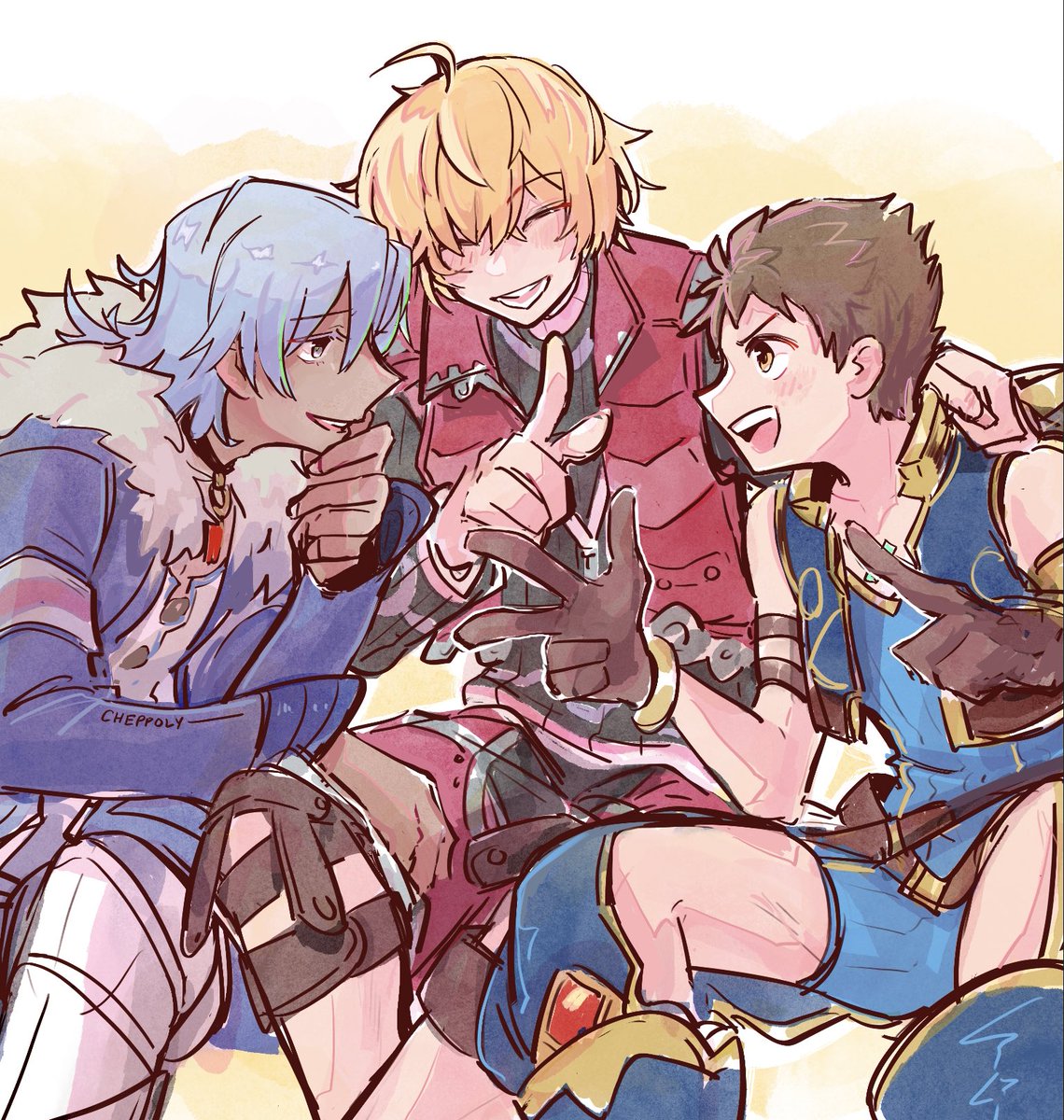 レックス(ゼノブレイド2) 「#Xenoblade3FR_fes24 1 year 」|chep レックス(ゼノブレイド2) 「#Xenoblade3FR_fes24 1 year 」|chep