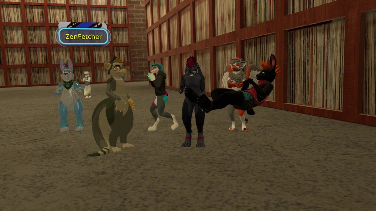 Fun night of just hanging out in VRChat. Felt good to do that again. Its been a while. As always things get ridiculous and I love it ha ha.