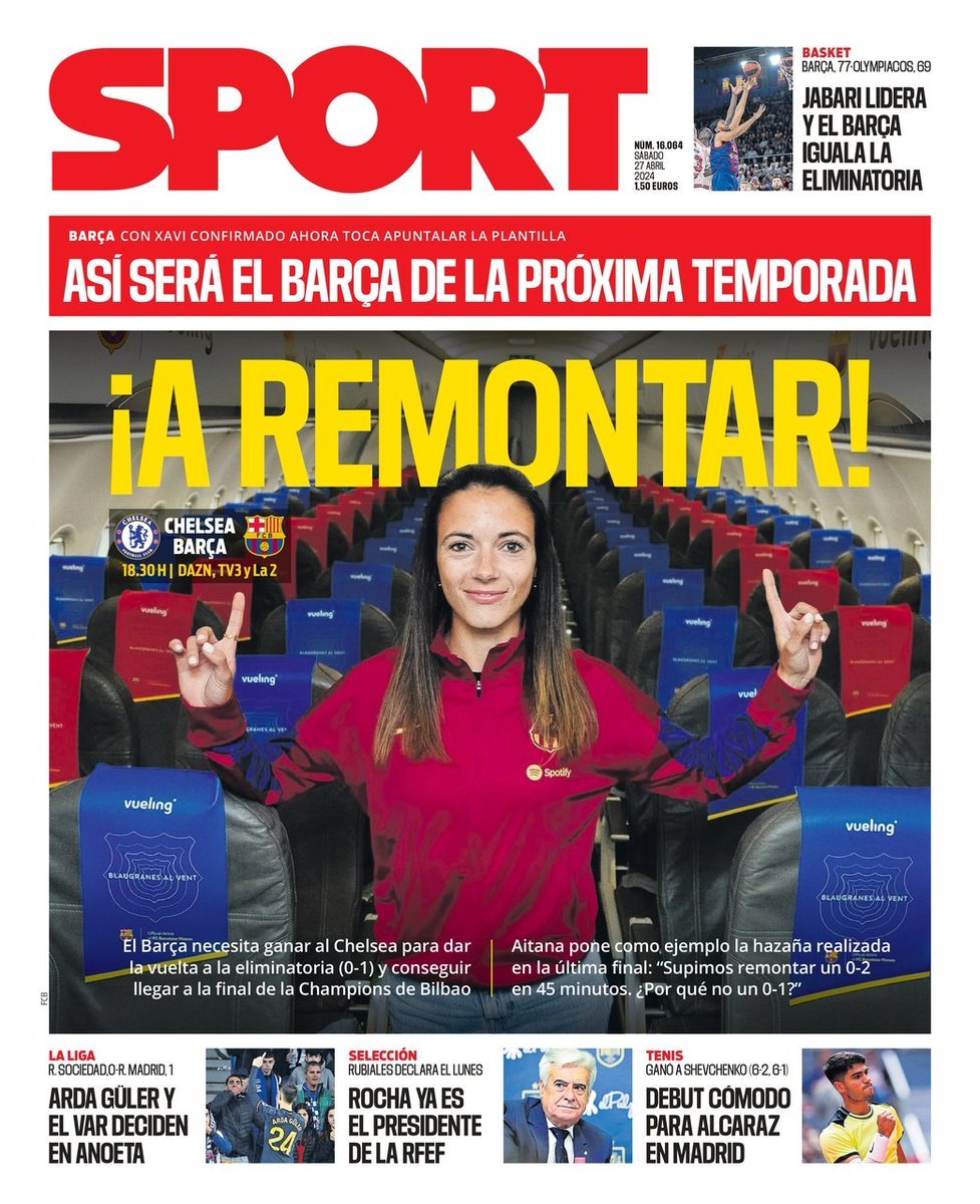 Sport: 'Let's make a comeback!'