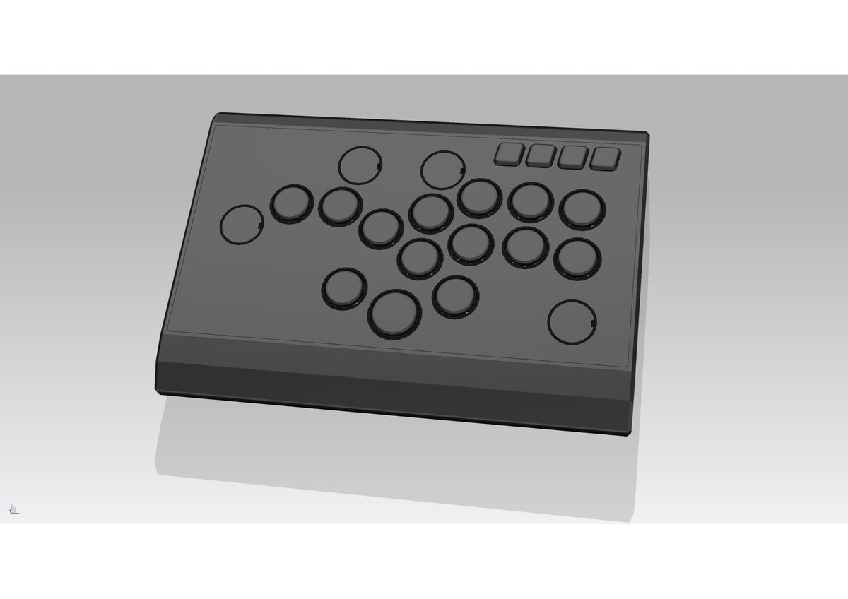 DRMFTG 三和ボタン DRM Fighting Box レバーレス アケコン