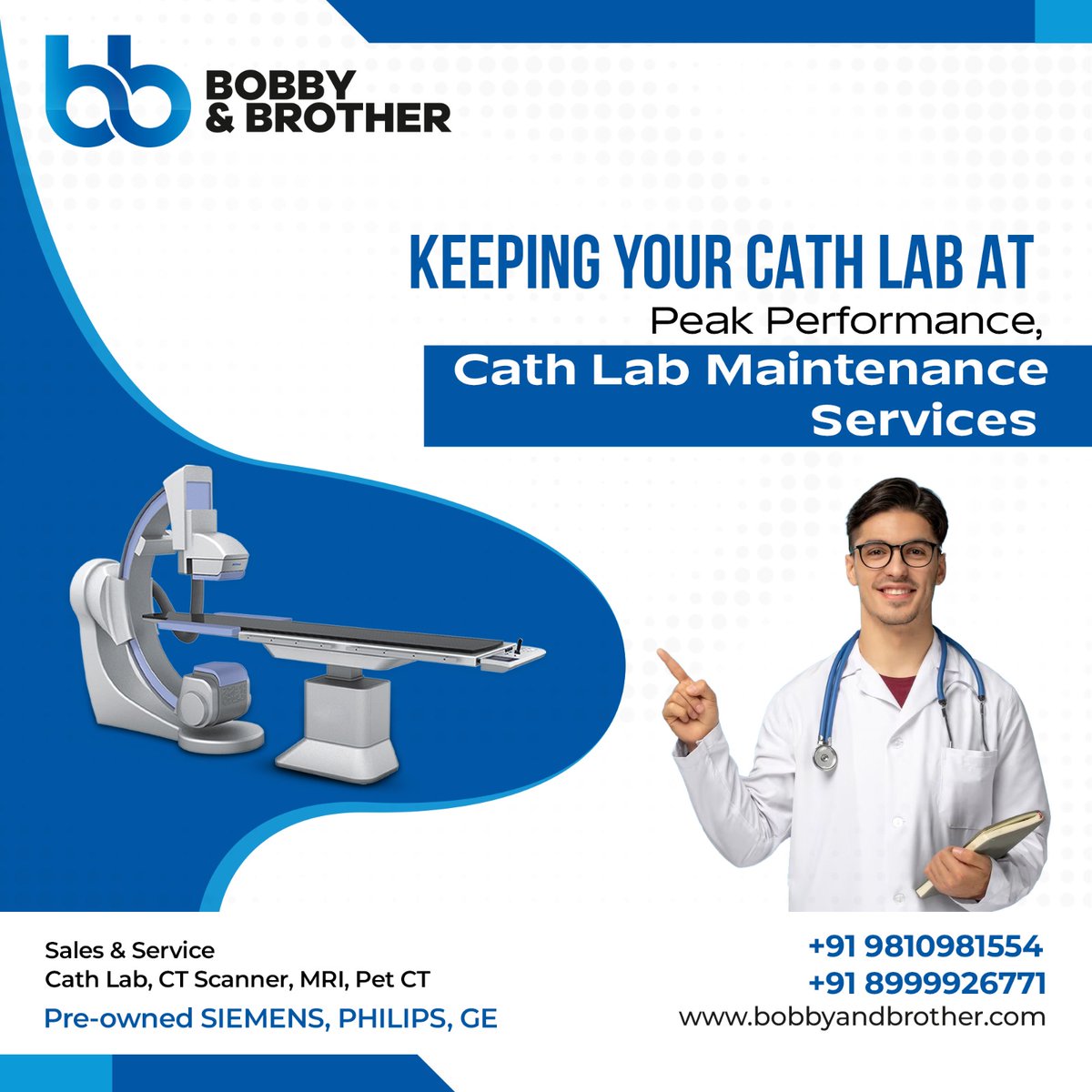 Keep your cath lab running smoothly with our maintenance service, offering routine checks and expert repairs for safe and efficient procedures.
#BobbyAndBrother #CathLab #CathLabTech #MedicalEquipment #HealthcareEquipment #HealthInnovation #CardiologyCare #MedicalIndustry #India