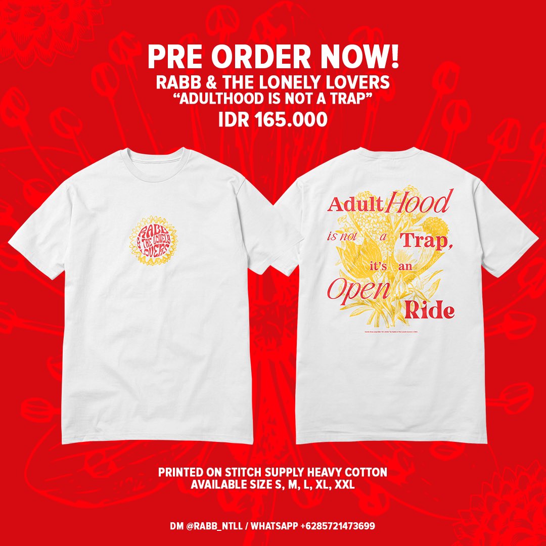 rabblonelylover's tweet photo. Debut merch dari kami udah bisa di PO, langsung pesan via wa 085721473699

PO berakhir 4 mei 2024 🚀🚀🚀 https://t.co/h64UVMpHJx