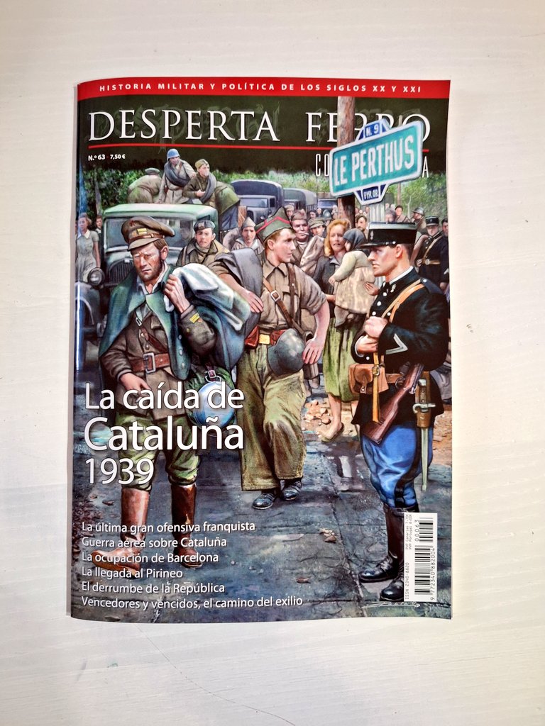 El sector de revistas especializadas en historia en este país es admirable. Ayer hojeaba y ojeaba varias de ellas. Sin desmerecer al resto, @DespertaFerro tiene el enorme mérito dedicar sus revistas a un tema en concreto de forma total, inmersiva y profesional. Gracias, equipo.