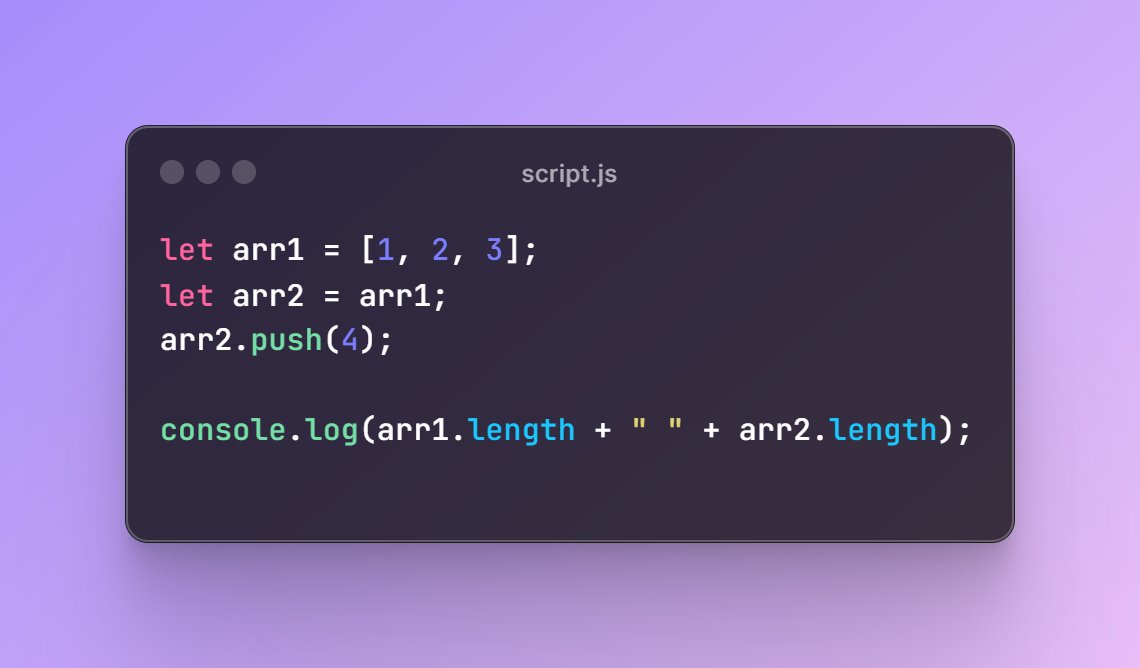 What will be the output of the following JavaScript code?