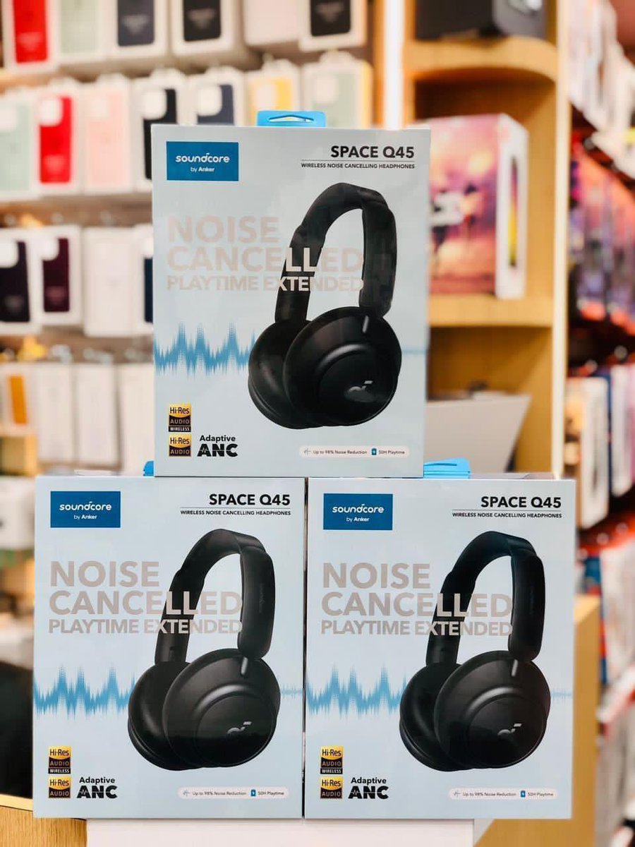 Soundcore ANC Headphones

Anker SoundCore Space One- 450,000/-
Anker SoundCore Space Q45- 480,000/-

🚚 Countrywide Delivery
📲 0759679038 | 0789501444
#AuthenticGadgets