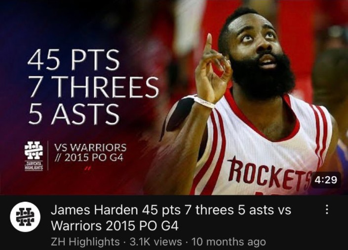 utdkabir's tweet photo. do you have one more legendary game 4 performance in the tank @jharden13 ?? https://t.co/oThq5B1WSp