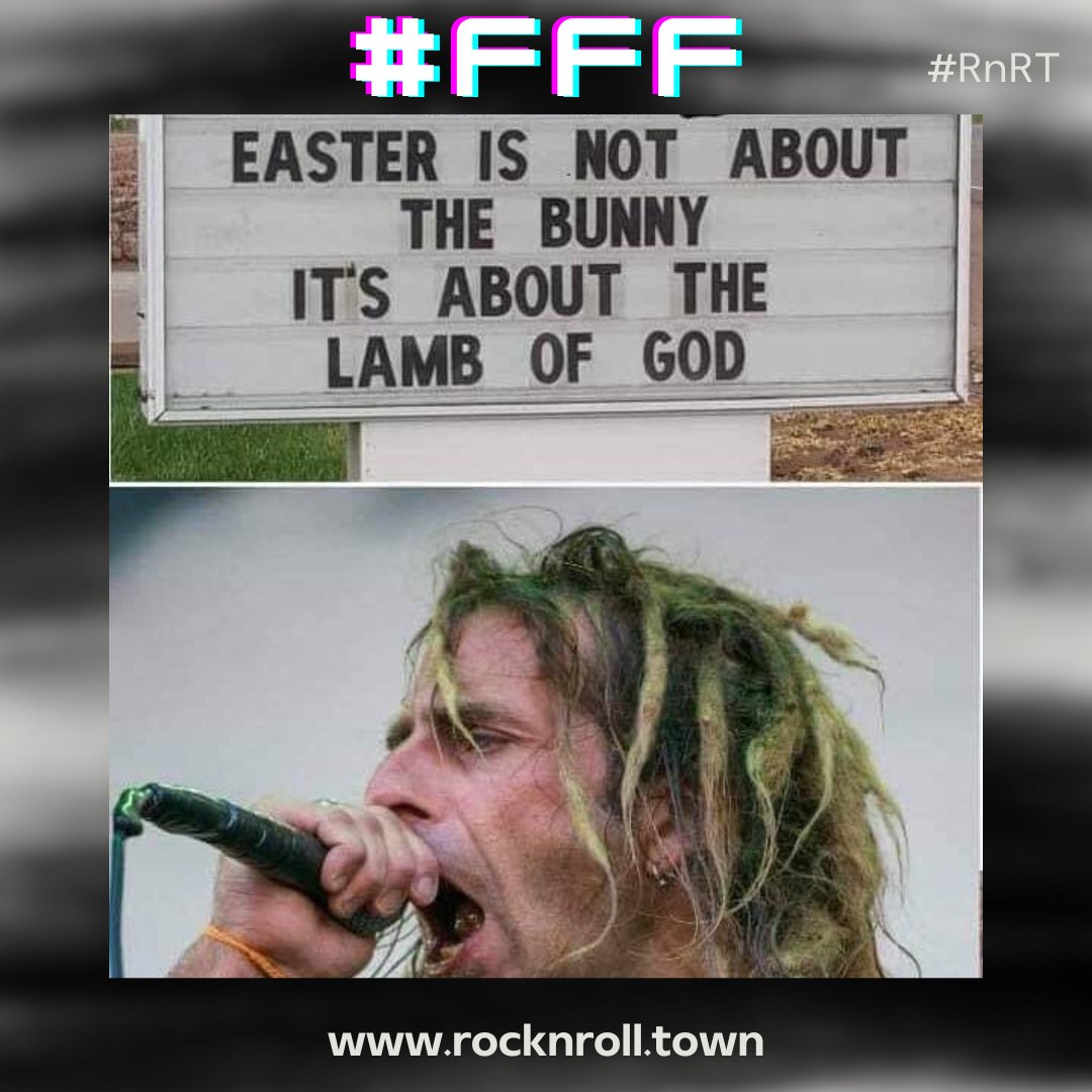 🤣🤘🏻 Funny F*ucking Friday: It's About The Lamb Of God🤘🏻🤣

#RnRT #RockNRollTown #FFF #FunnyFuckingFriday #Funny #Fucking #Friday #FunnyMemes #RockMemes #MetalMemes #LambOfGod #LambOfGodFans #Rock #Metal #MetalMusic #Music #RockSiteGreece #MetalSiteGreece #RockSite #MetalSite
