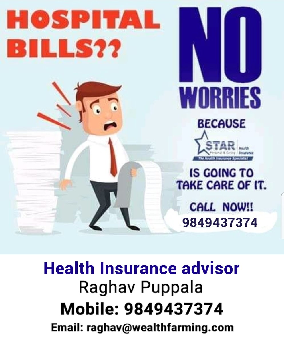 Star Health Insurance for more details call: 9849437374.
#hospitalbills #takecare #starhealthinsurance #healthinsuranceadvisor