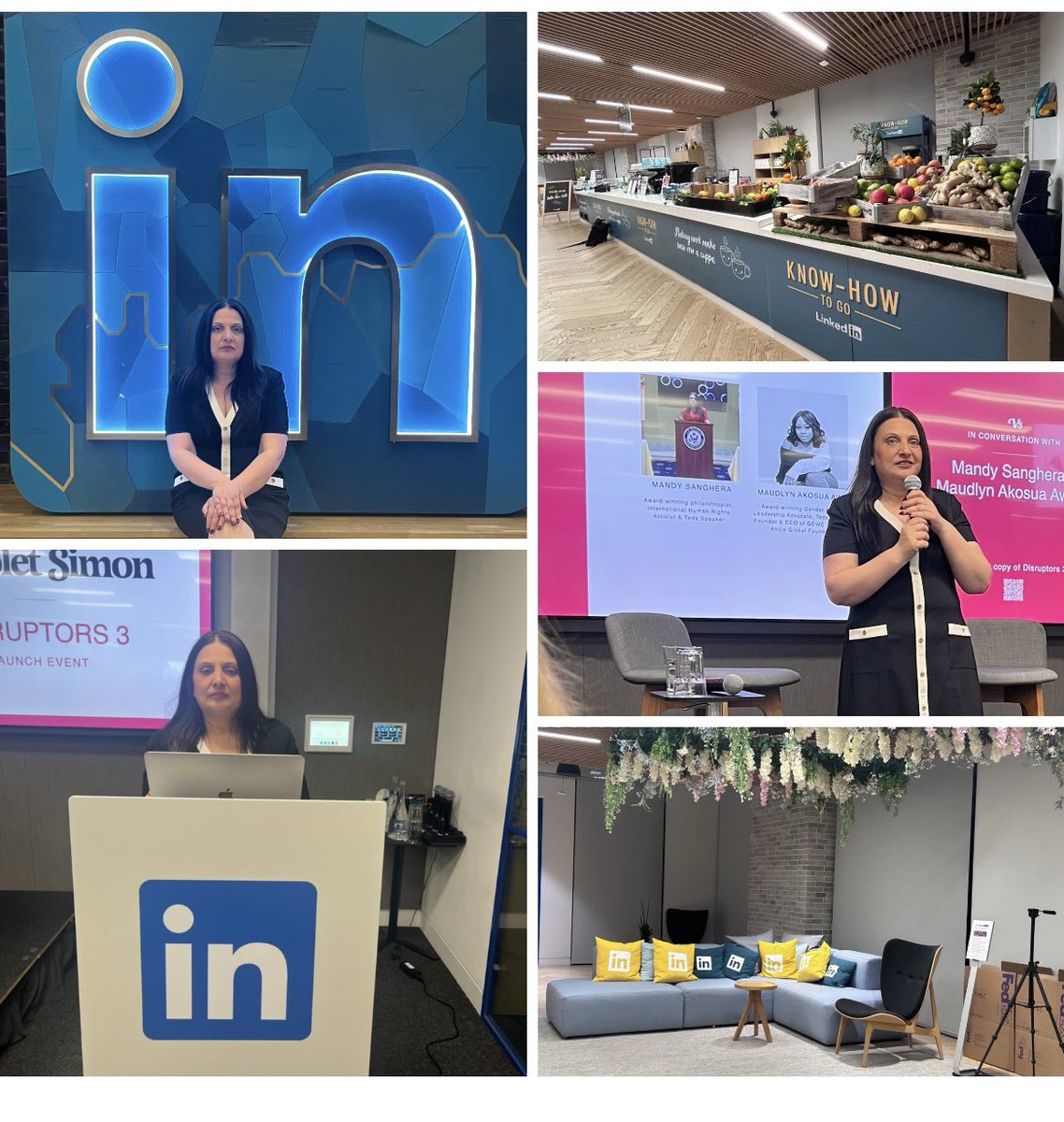 I love using @LinkedIn and it was great to go to the @LinkedInUK office to speak this week Checkout my profile linkedin.com/in/mandysanghe…