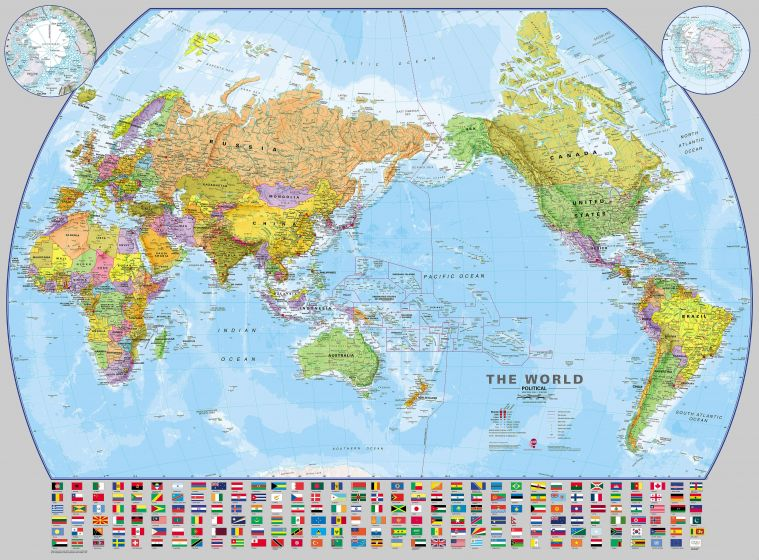 The Americans would feel more threatened by Russia if our world map looked like this.
Just kidding, they don't know geography🤪