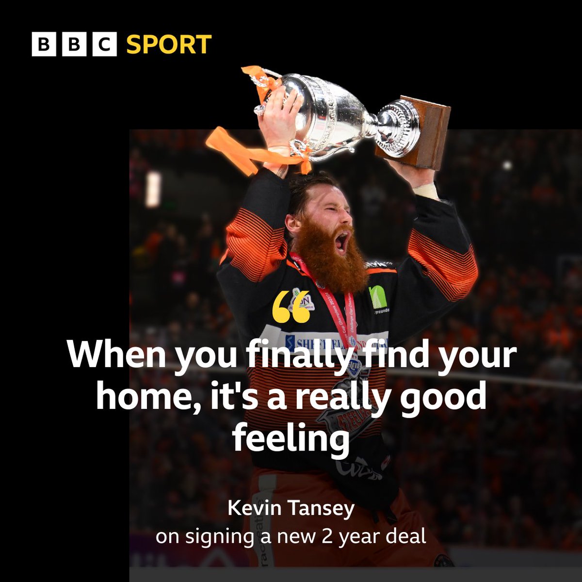 VIDEO: Canadian defenceman Kevin Tansey speaks after signing a new 2 year deal The 31 year-old scored the final goal of the 2024 Grand Slam season in the Playoff Final - to take his total 13 goals & 37 points in 69 games. #SheffieldSteelers Watch here ➡️bbc.co.uk/programmes/p0h…