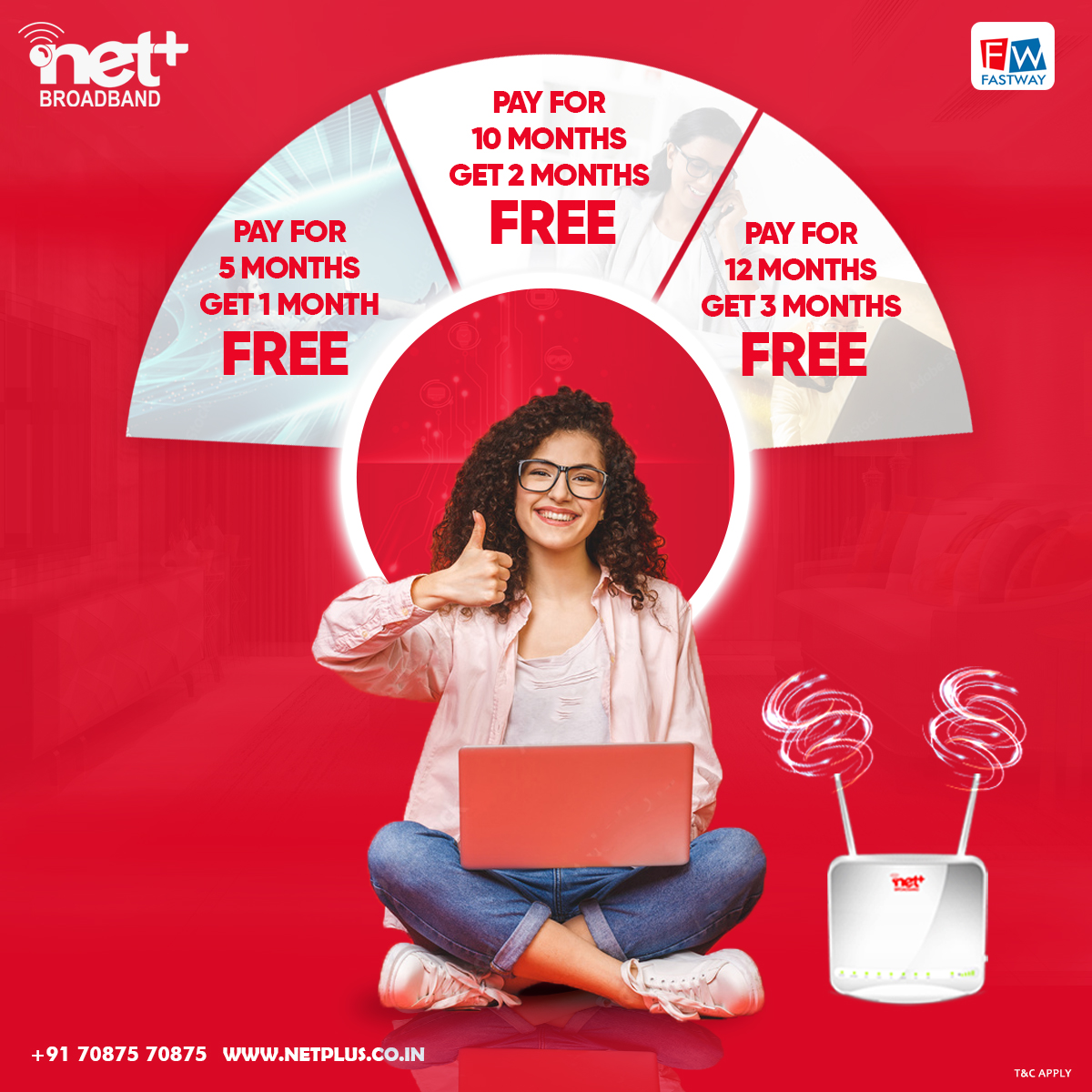 #netplus #newplans #internet #unlimited #superfast #wifi #free #voicecalls #OTT #apps #netplusbroadband